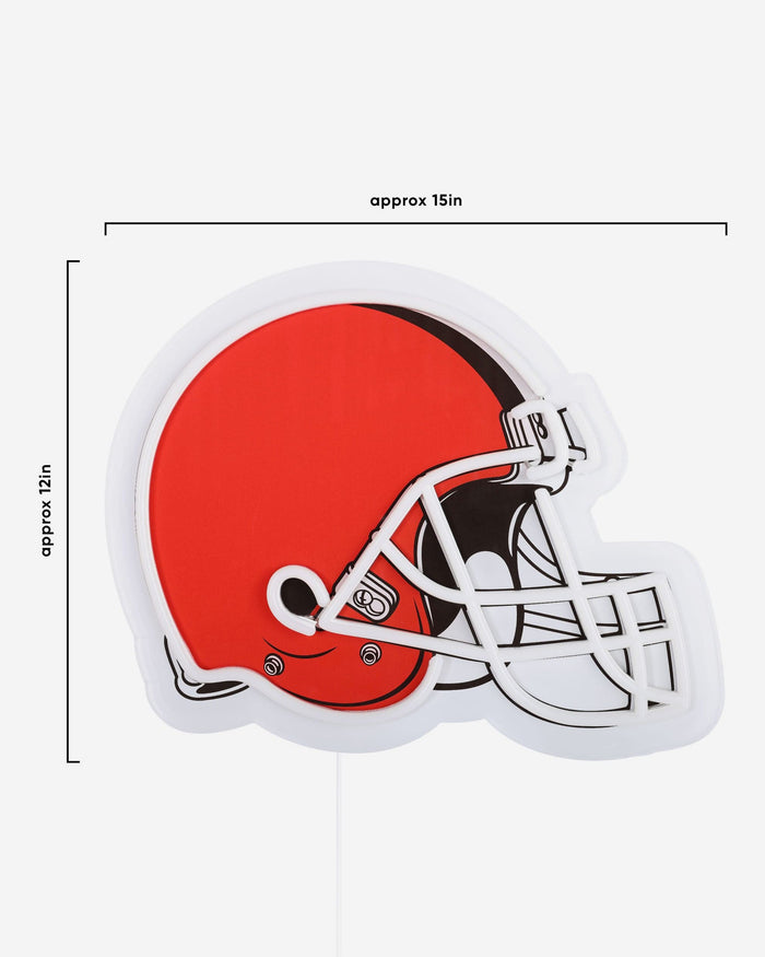 Cleveland Browns LED Neon Light Up Team Logo Sign FOCO - FOCO.com