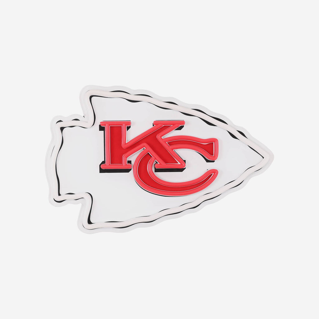 Kansas City Chiefs LED Neon Light Up Team Logo Sign FOCO - FOCO.com