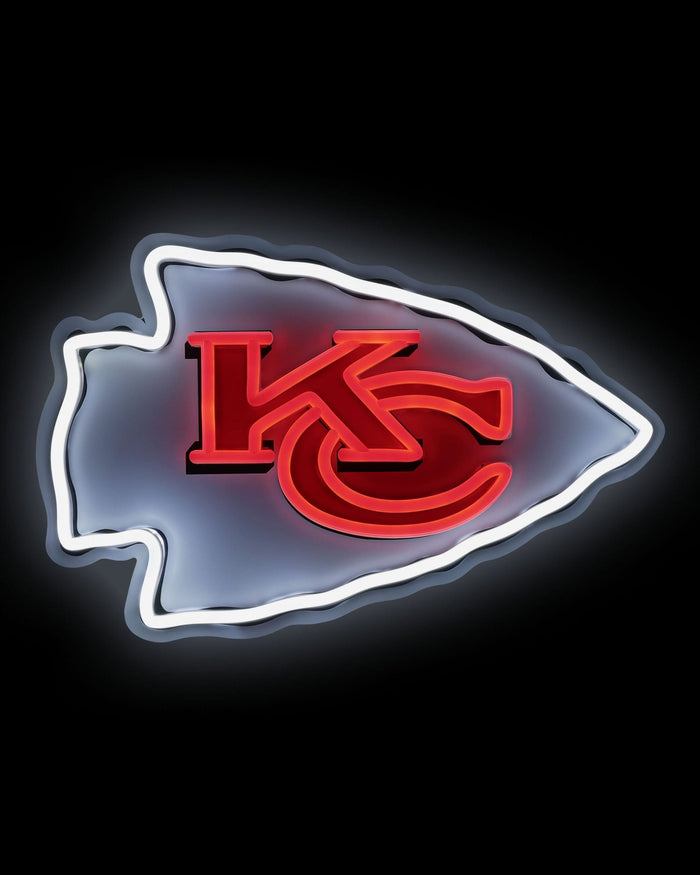 Kansas City Chiefs LED Neon Light Up Team Logo Sign FOCO - FOCO.com