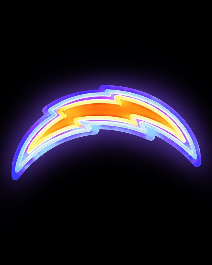 Los Angeles Chargers LED Neon Light Up Team Logo Sign FOCO - FOCO.com