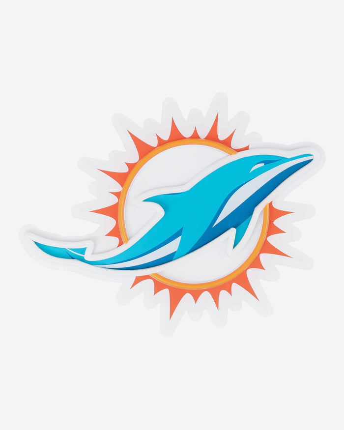 Miami Dolphins LED Neon Light Up Team Logo Sign FOCO - FOCO.com