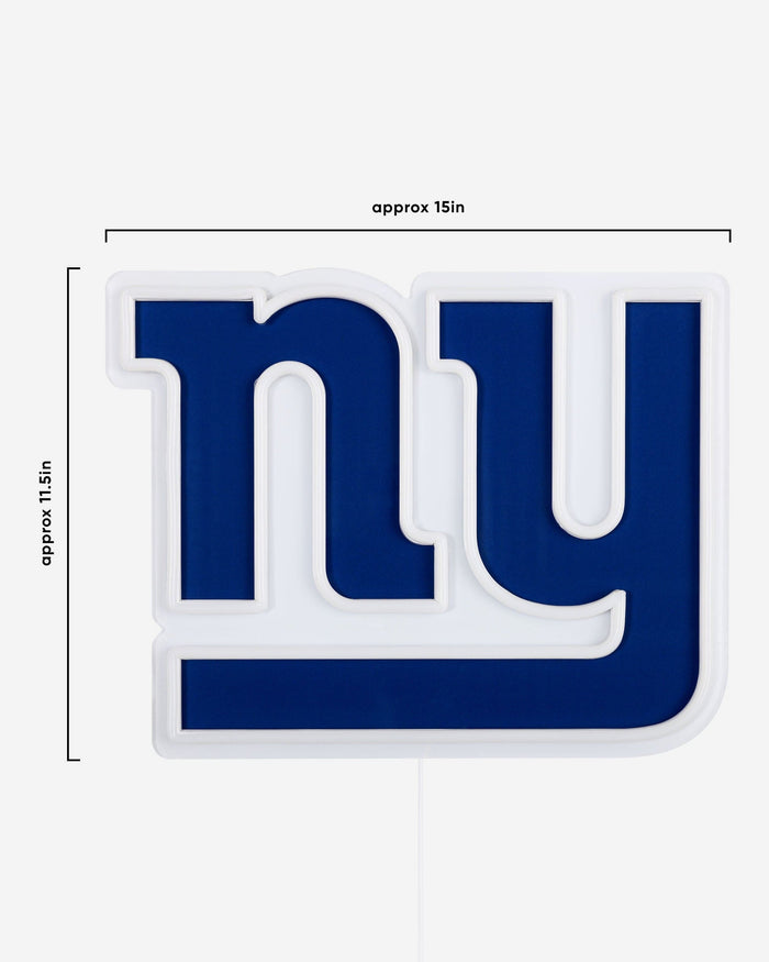 New York Giants LED Neon Light Up Team Logo Sign FOCO - FOCO.com