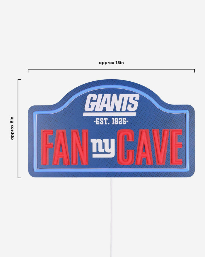 New York Giants LED Neon Fancave Sign FOCO - FOCO.com