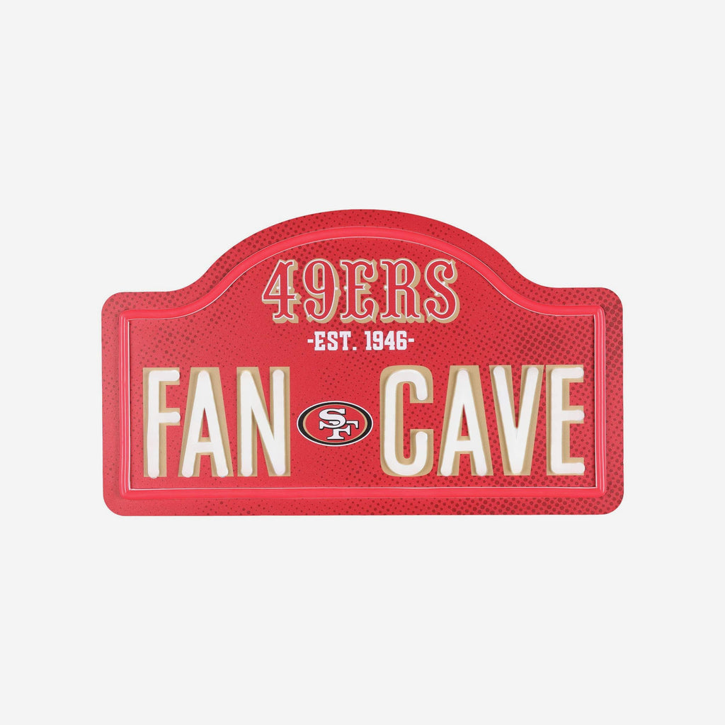 San Francisco 49ers LED Neon Fancave Sign FOCO - FOCO.com