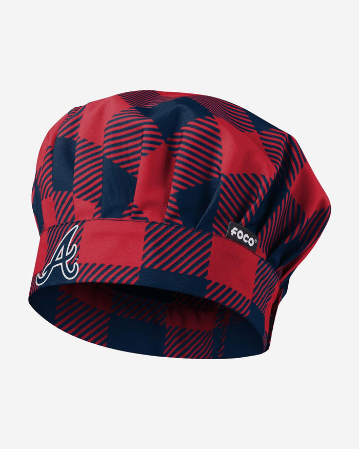 Atlanta Braves Plaid Chef Hat FOCO - FOCO.com