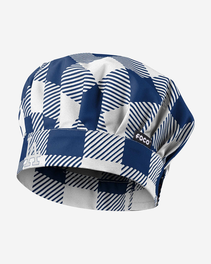 Los Angeles Dodgers Plaid Chef Hat FOCO - FOCO.com