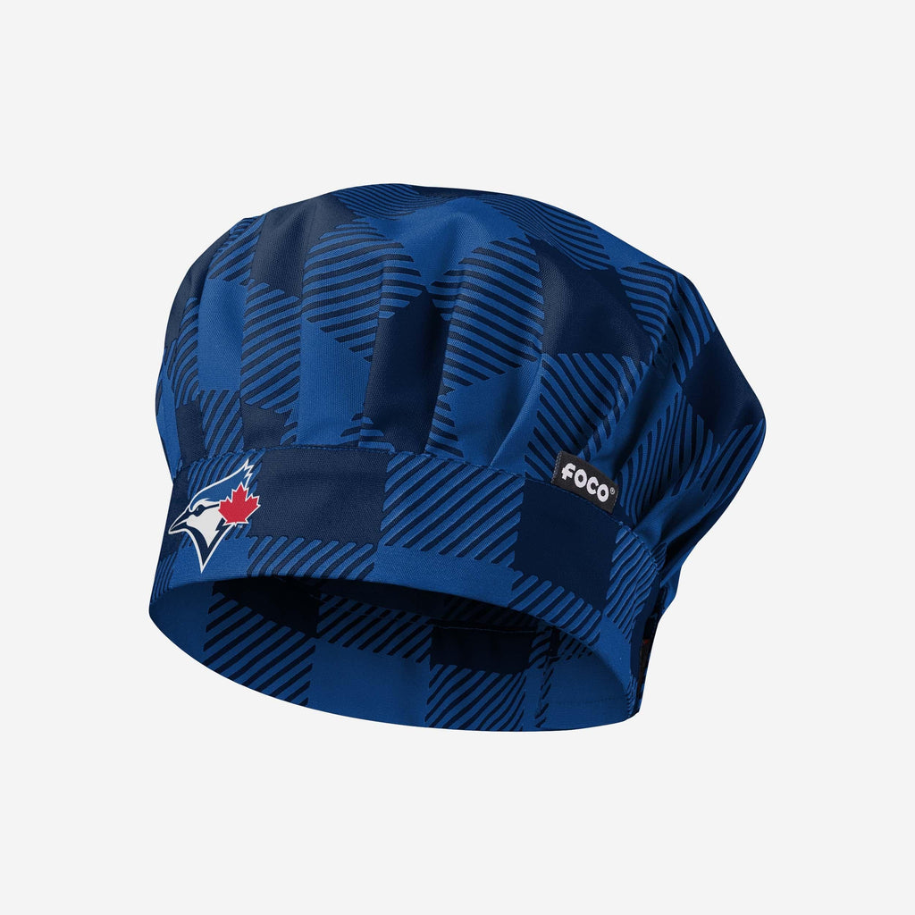 Toronto Blue Jays Plaid Chef Hat FOCO - FOCO.com