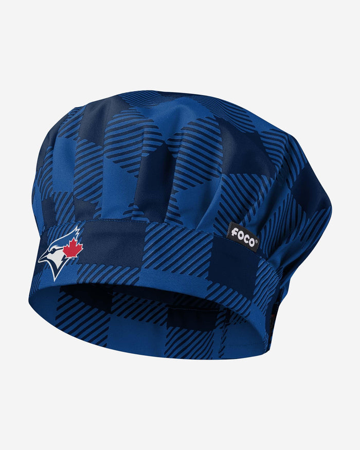 Toronto Blue Jays Plaid Chef Hat FOCO - FOCO.com