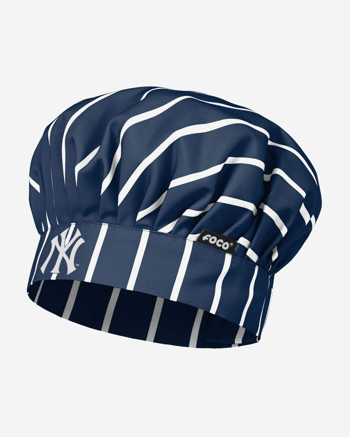 New York Yankees Pinstripe Chef Hat FOCO - FOCO.com