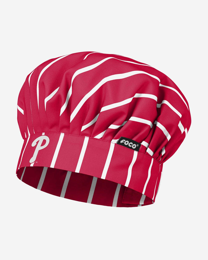 Philadelphia Phillies Pinstripe Chef Hat FOCO - FOCO.com