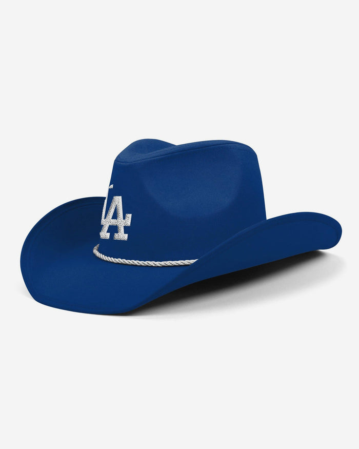 Los Angeles Dodgers Solid Team Color Cowboy Hat FOCO - FOCO.com
