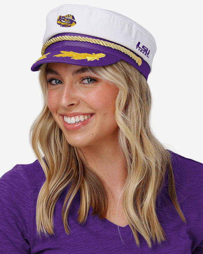 LSU Tigers Captains Hat FOCO - FOCO.com