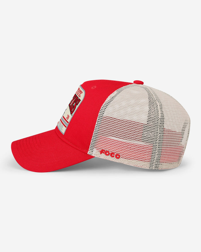 Ohio State Buckeyes Truckstop Patch Trucker RF Cap FOCO - FOCO.com