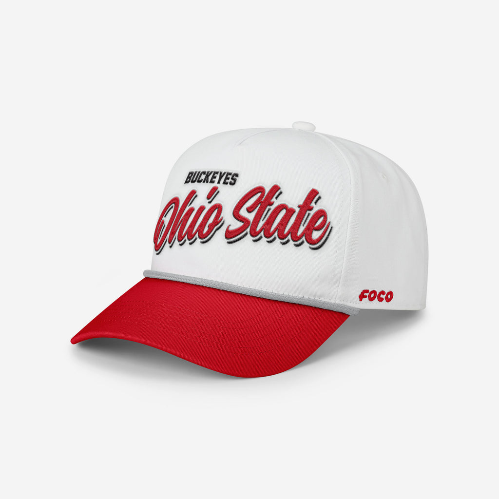 Ohio State Buckeyes Monty Script Marquee RF Cap FOCO - FOCO.com