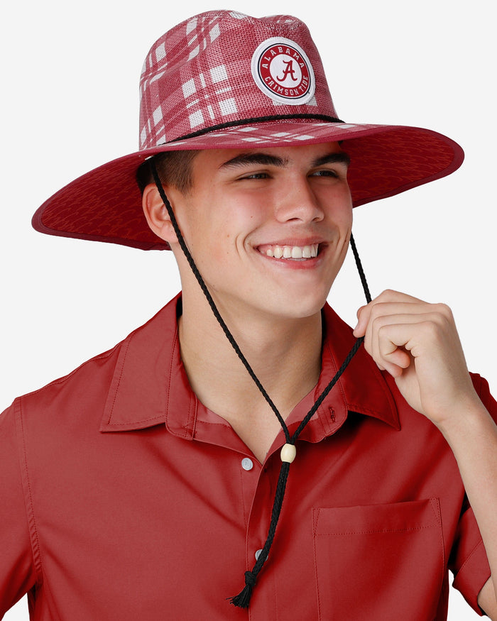 Alabama Crimson Tide Thematic Straw Hat FOCO - FOCO.com