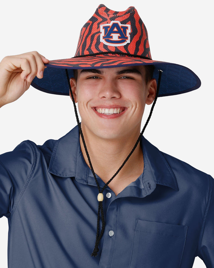 Auburn Tigers Thematic Straw Hat FOCO - FOCO.com