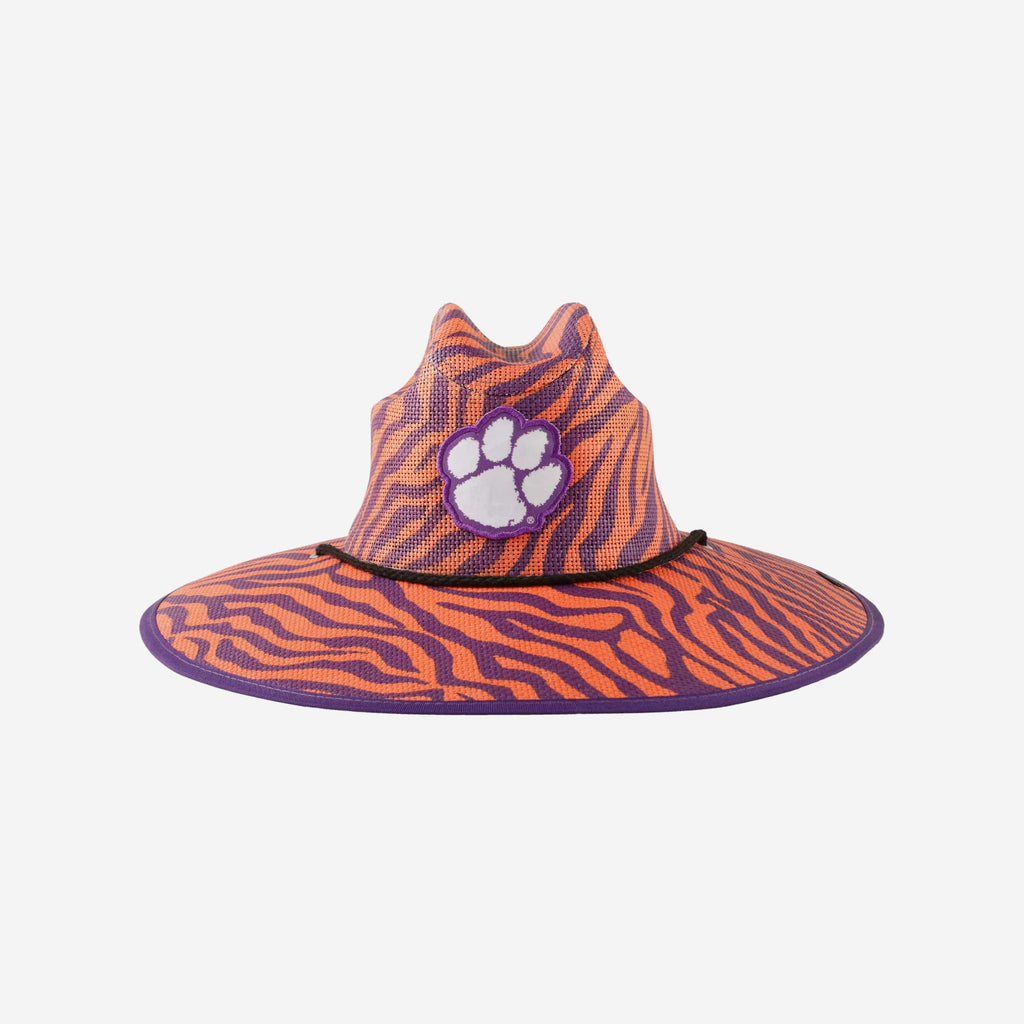 Clemson Tigers Thematic Straw Hat FOCO - FOCO.com