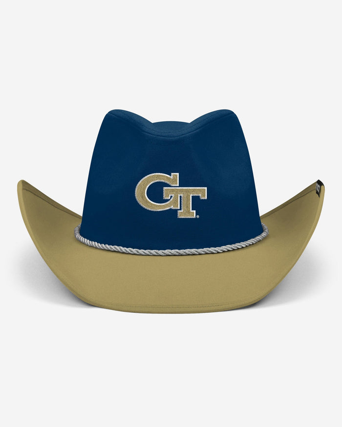 Georgia Tech Yellow Jackets Two Tone Cowboy Hat FOCO - FOCO.com