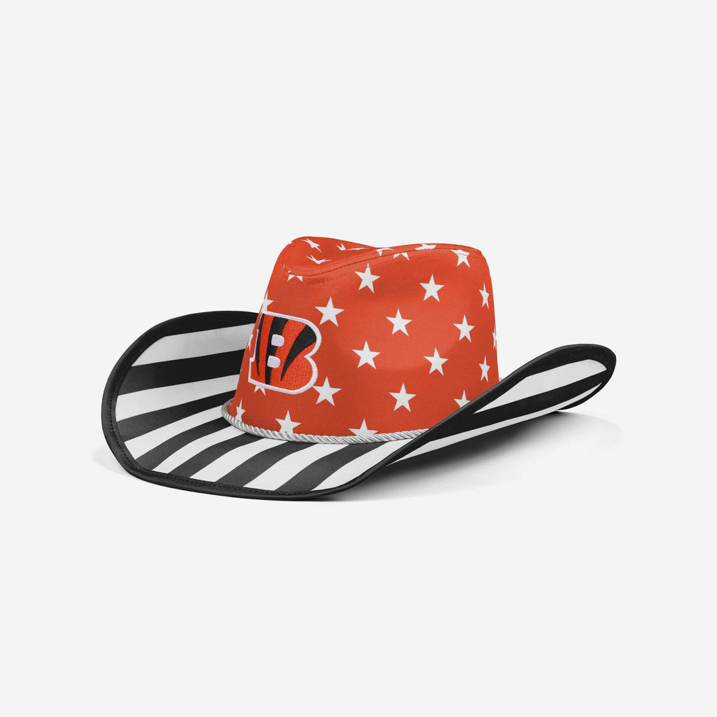Cincinnati Bengals Americana Cowboy Hat FOCO - FOCO.com