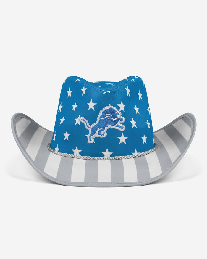 Detroit Lions Americana Cowboy Hat FOCO - FOCO.com