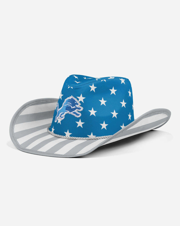 Detroit Lions Americana Cowboy Hat FOCO - FOCO.com