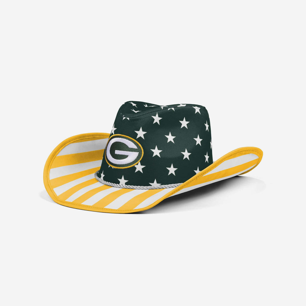 Green Bay Packers Americana Cowboy Hat FOCO - FOCO.com