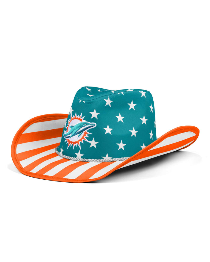Miami Dolphins Americana Cowboy Hat FOCO - FOCO.com