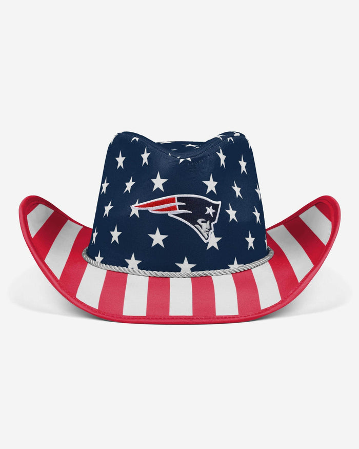 New England Patriots Americana Cowboy Hat FOCO - FOCO.com