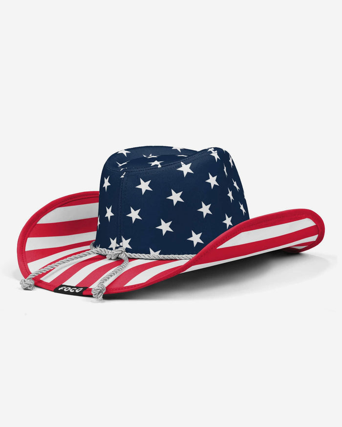 New England Patriots Americana Cowboy Hat FOCO - FOCO.com