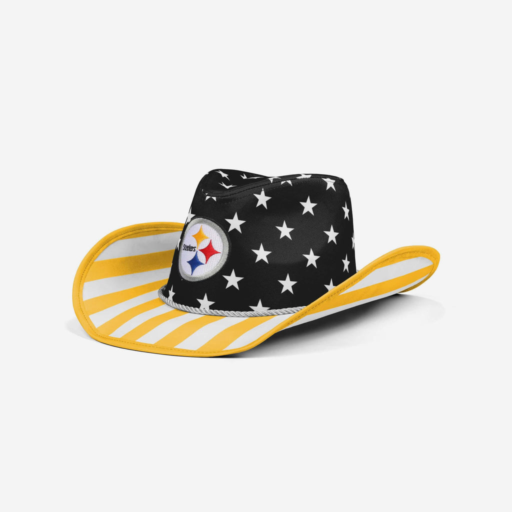 Pittsburgh Steelers Americana Cowboy Hat FOCO - FOCO.com