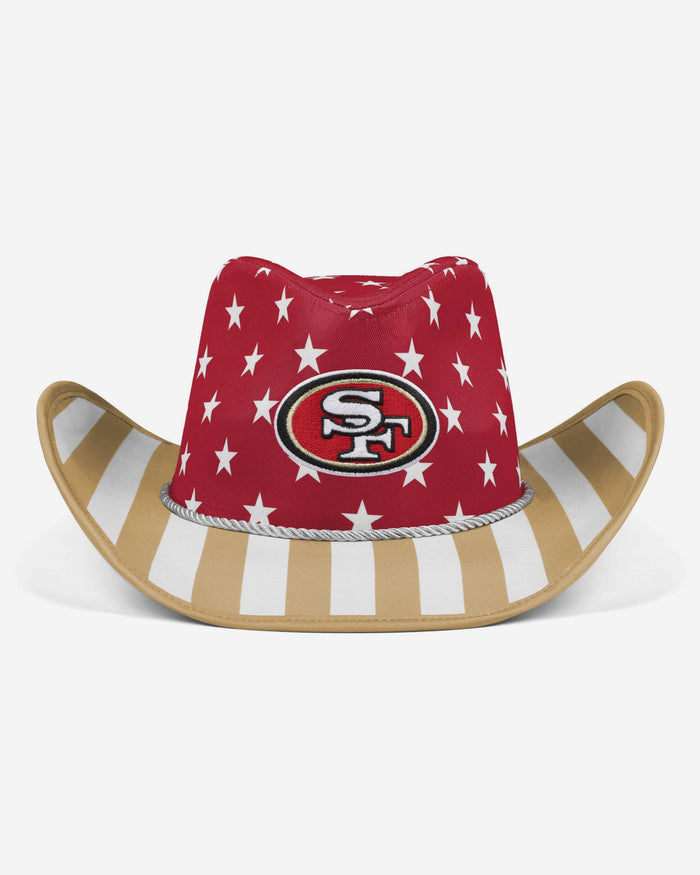 San Francisco 49ers Americana Cowboy Hat FOCO - FOCO.com