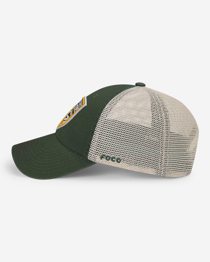 Green Bay Packers Americana Patch Casual Trucker Cap FOCO - FOCO.com