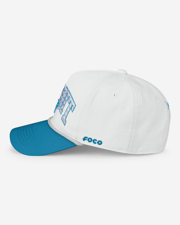 Detroit Lions Americana Wordmark Marquee RF Cap FOCO - FOCO.com