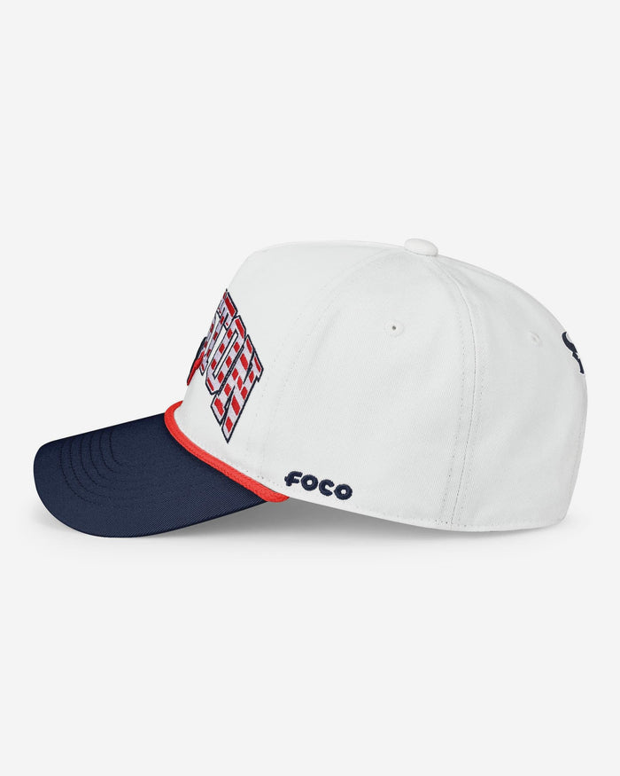 Houston Texans Americana Wordmark Marquee RF Cap FOCO - FOCO.com
