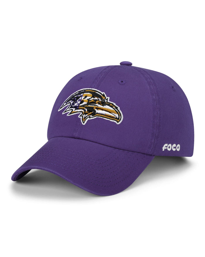 Baltimore Ravens Americana Primary Logo Casual Cap