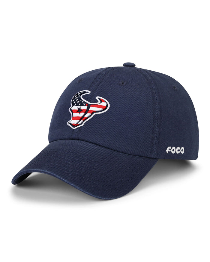 Houston Texans Americana Primary Logo Casual Cap