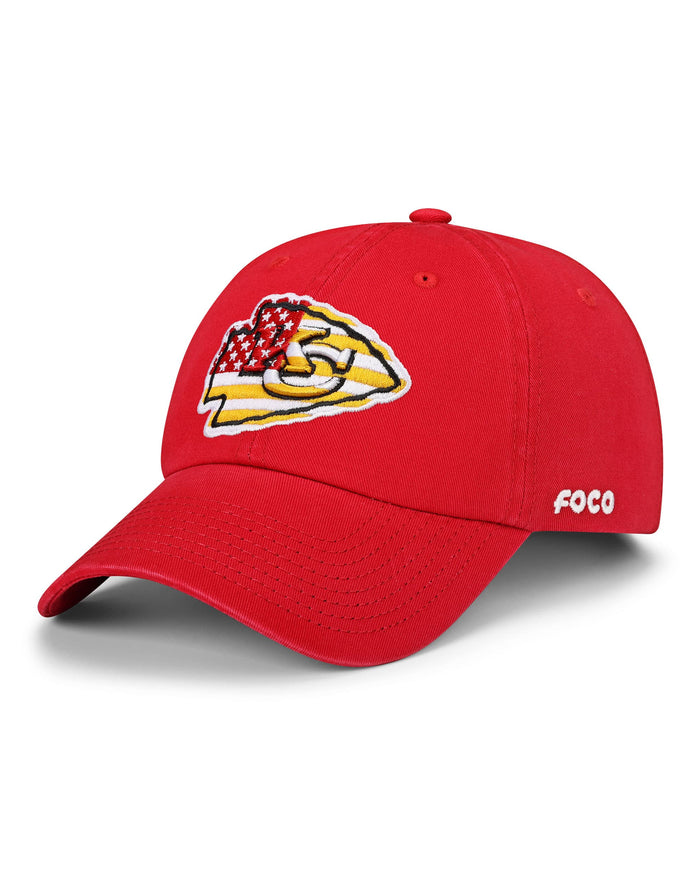 Kansas City Chiefs Americana Primary Logo Casual Cap