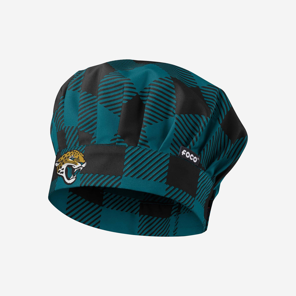 Jacksonville Jaguars Plaid Chef Hat FOCO - FOCO.com