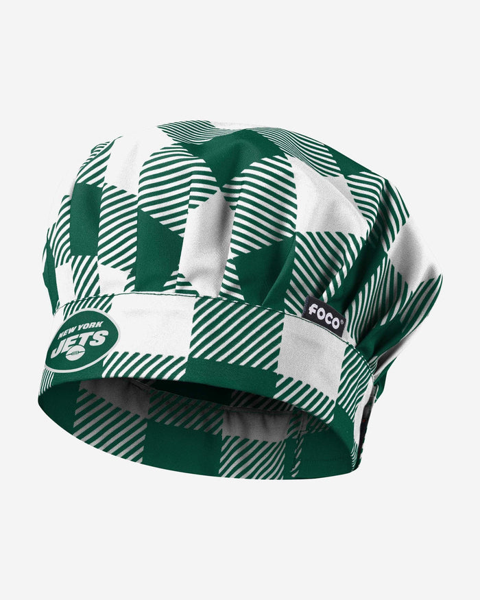 New York Jets Plaid Chef Hat FOCO - FOCO.com