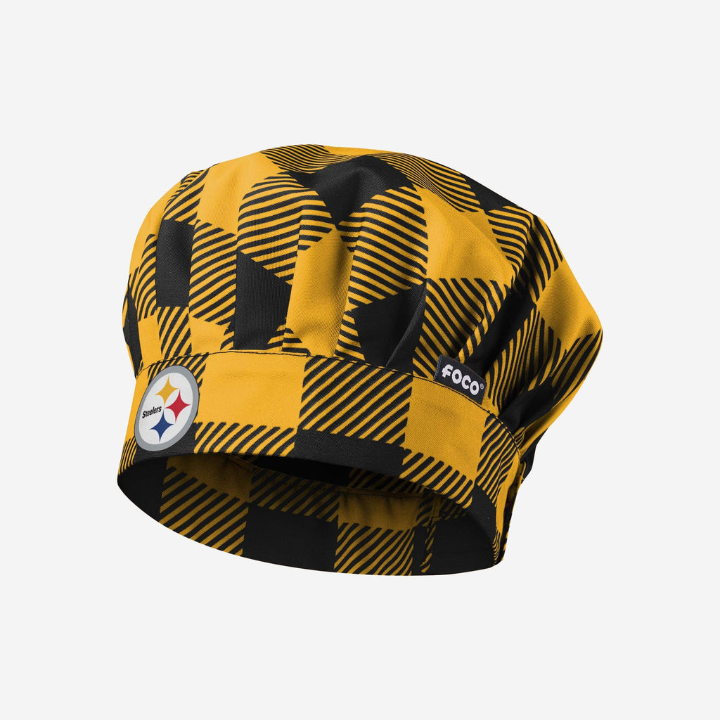 Pittsburgh Steelers Plaid Chef Hat FOCO - FOCO.com