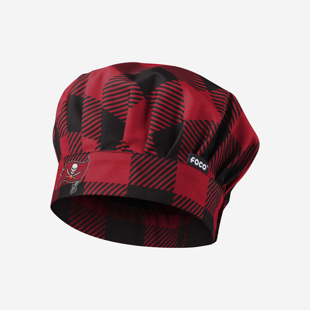 Tampa Bay Buccaneers Plaid Chef Hat FOCO - FOCO.com