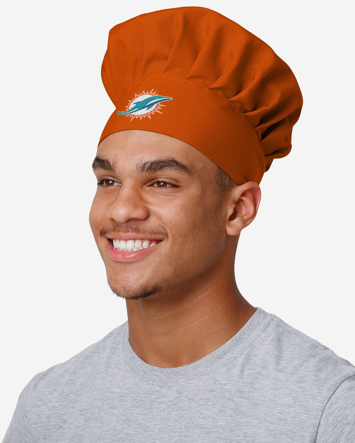 Miami Dolphins Big Logo Chef Hat FOCO - FOCO.com