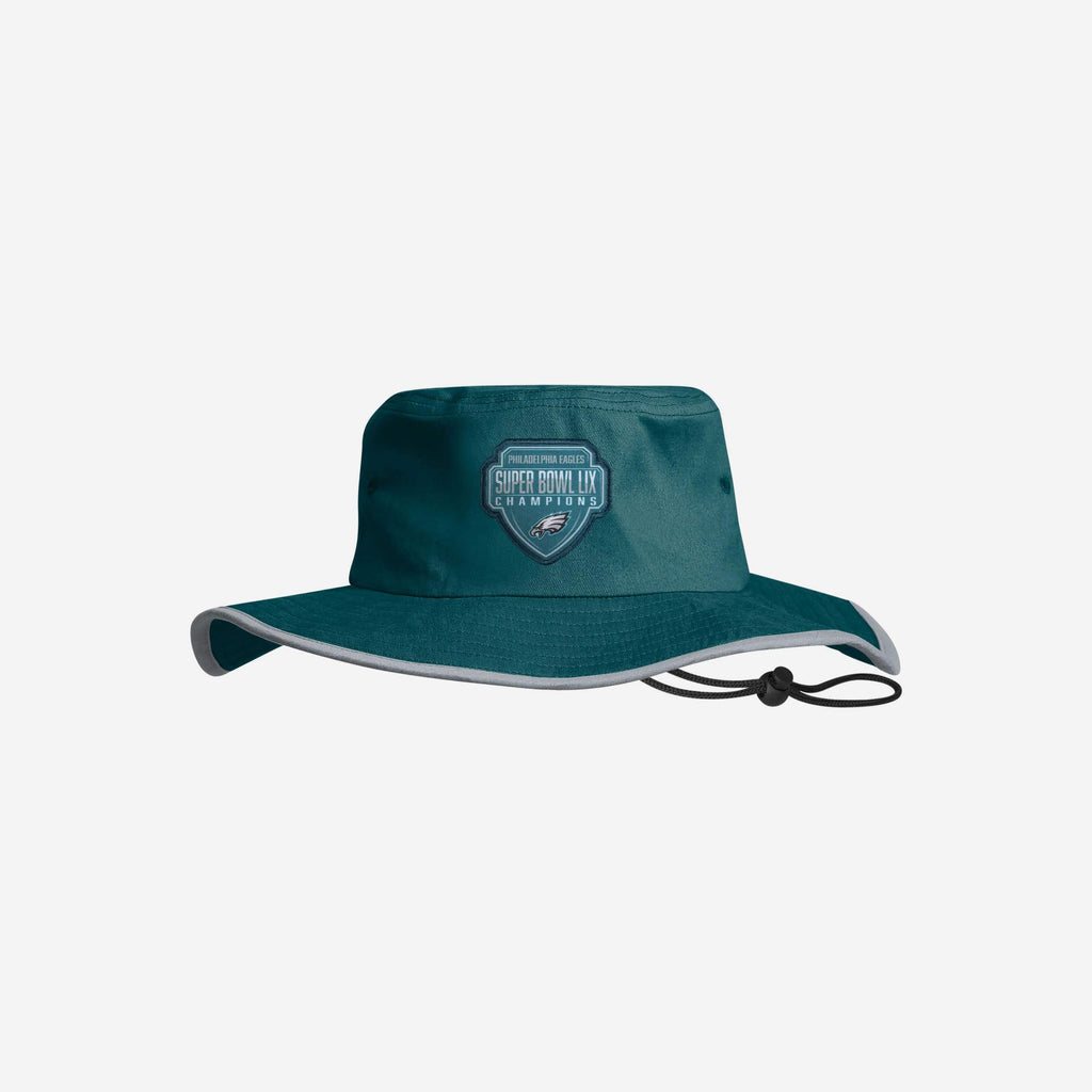 Philadelphia Eagles Super Bowl LIX Champions Solid Boonie Hat FOCO - FOCO.com