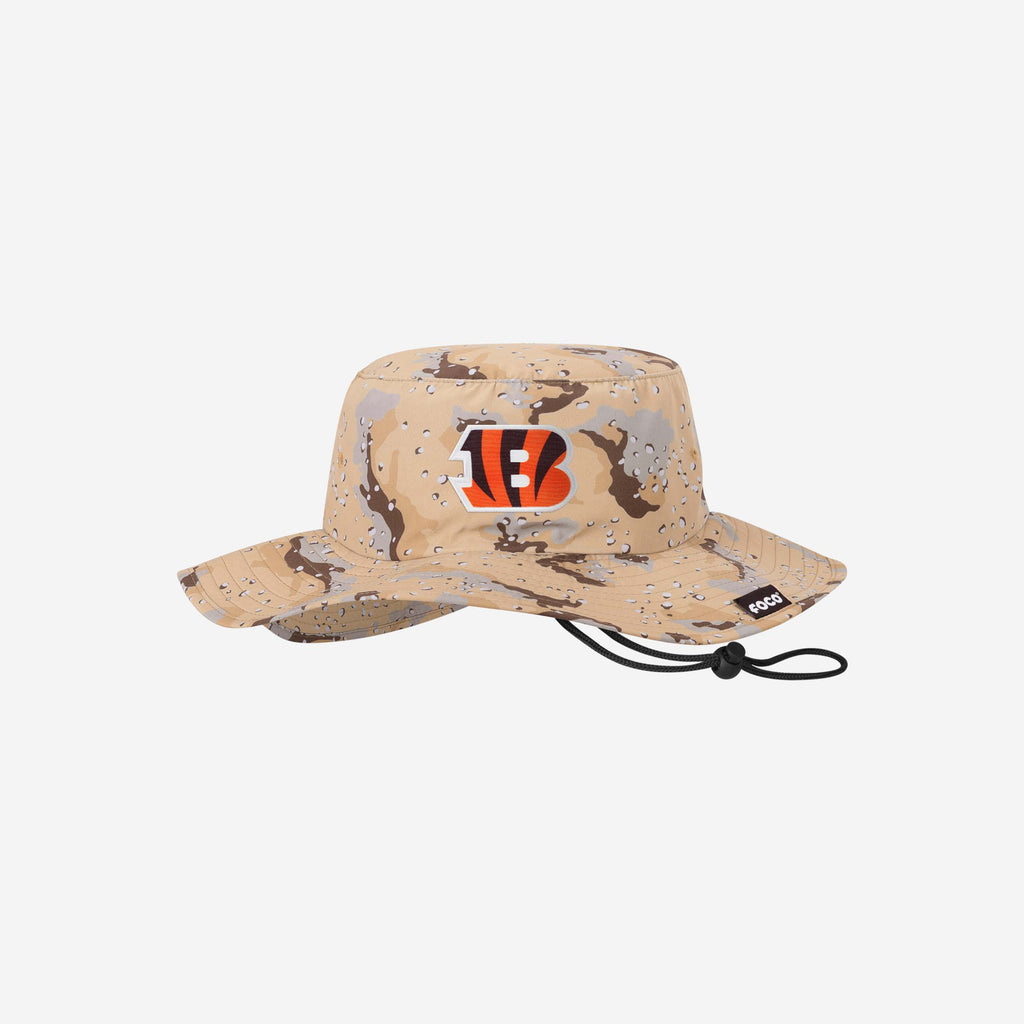 Cincinnati Bengals Dark Desert Camo Boonie Hat FOCO - FOCO.com