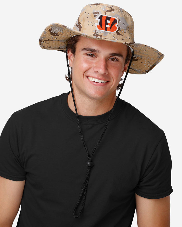 Cincinnati Bengals Dark Desert Camo Boonie Hat FOCO - FOCO.com