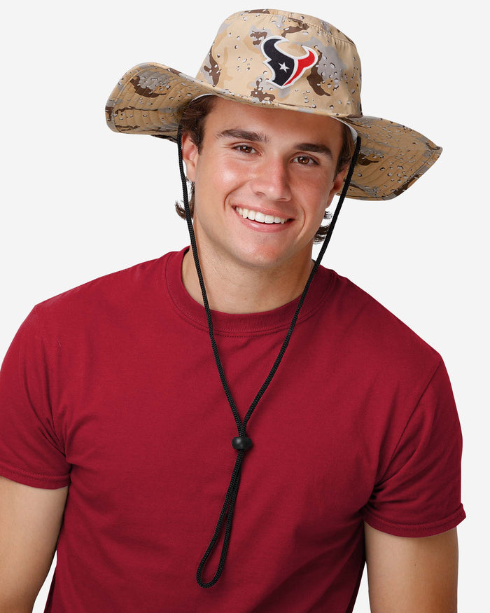 Houston Texans Dark Desert Camo Boonie Hat FOCO - FOCO.com