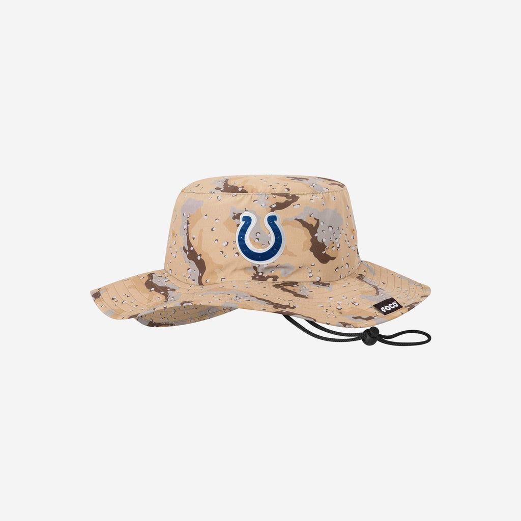 Indianapolis Colts Dark Desert Camo Boonie Hat FOCO - FOCO.com