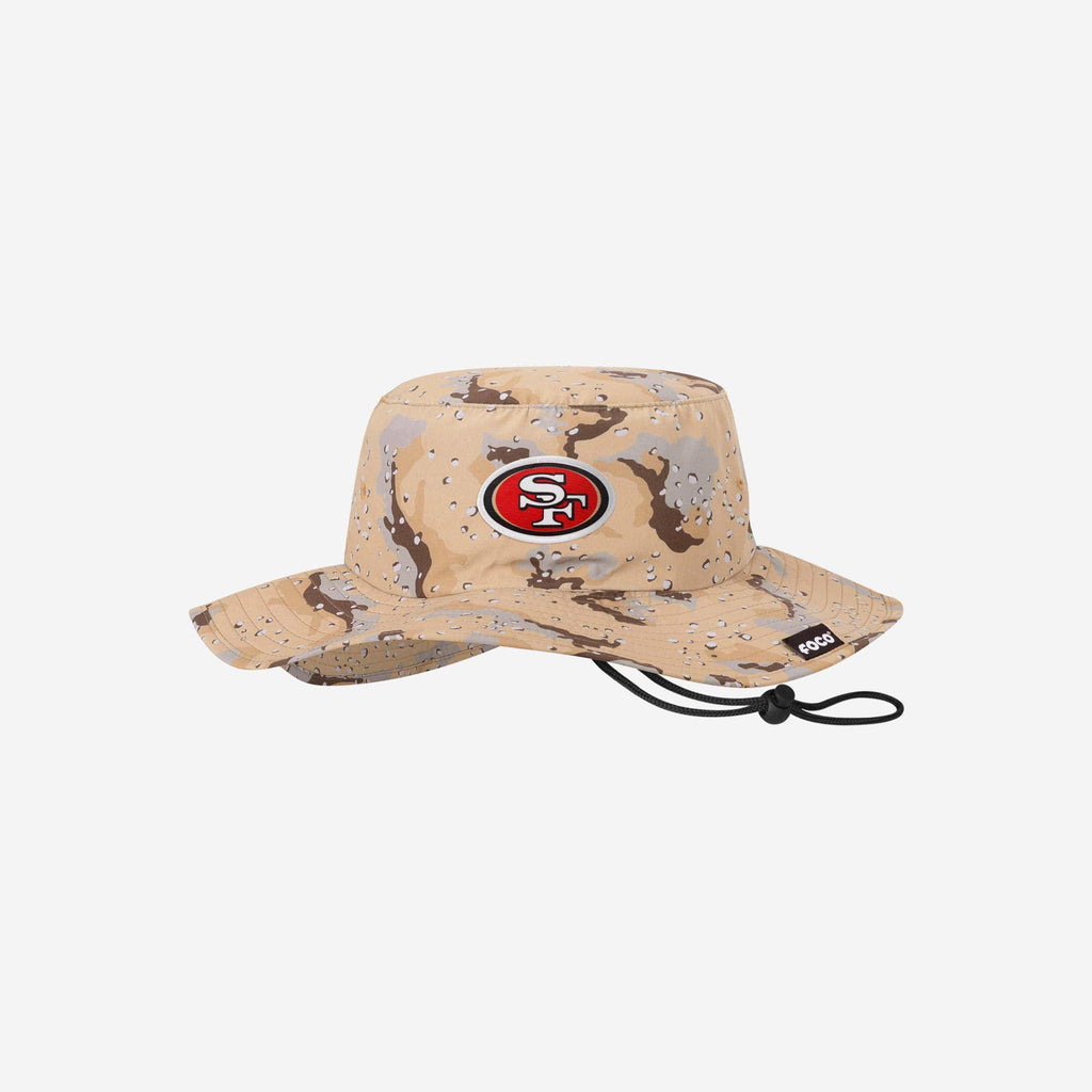 San Francisco 49ers Dark Desert Camo Boonie Hat FOCO - FOCO.com