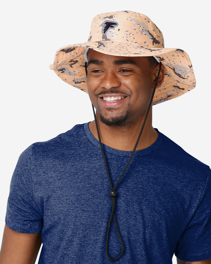 Atlanta Falcons Light Desert Camo Boonie Hat FOCO - FOCO.com