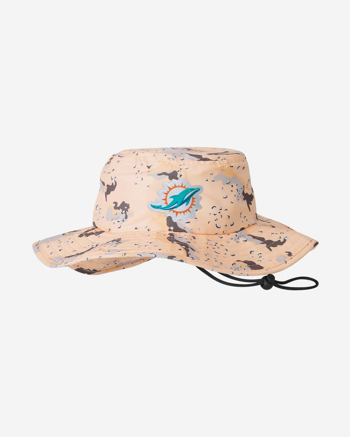 Miami Dolphins Light Desert Camo Boonie Hat FOCO - FOCO.com